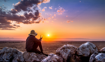 Nimali Tarangire Camp: Sonnenuntergang