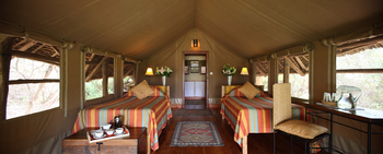 Elewana Tortilis Camp: Gästezelt