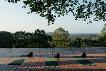 Gibb's Farm: Yoga Deck