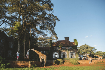Giraffe Manor: Giraffenerlebnis