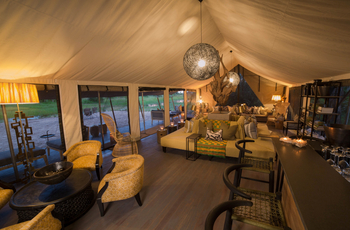 Gomoti Plains Camp: Zentrale Einrichtungen