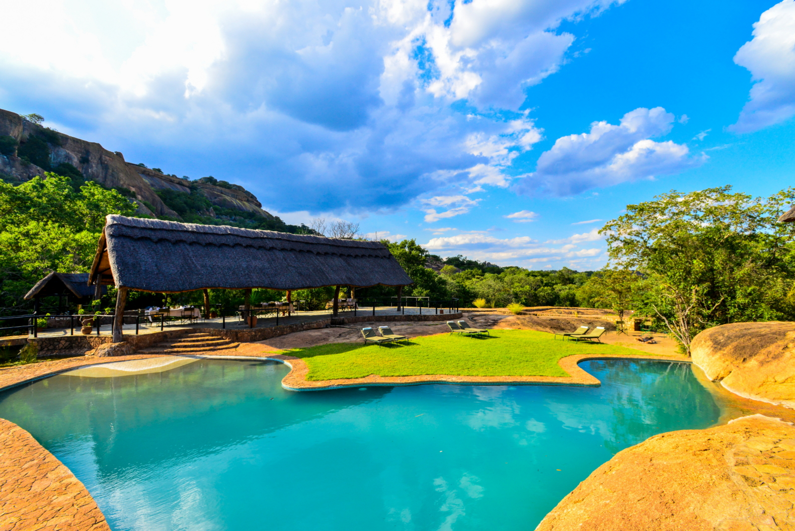 Matobo Hills Lodge Matobo Hills Lodge: Felsenpool