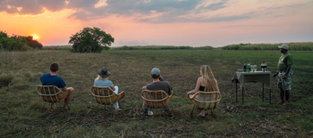 Shoebill Island Camp Shoebill Island Camp: Sundowner