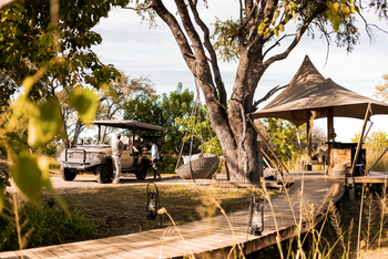 Tuludi Camp: Vorfahrt