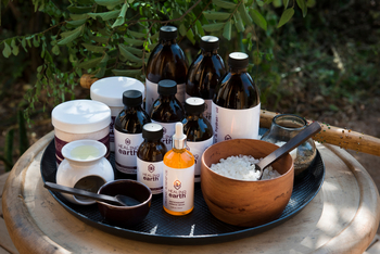 andBeyond Grumeti Serengeti River Lodge: Healing Earth Products