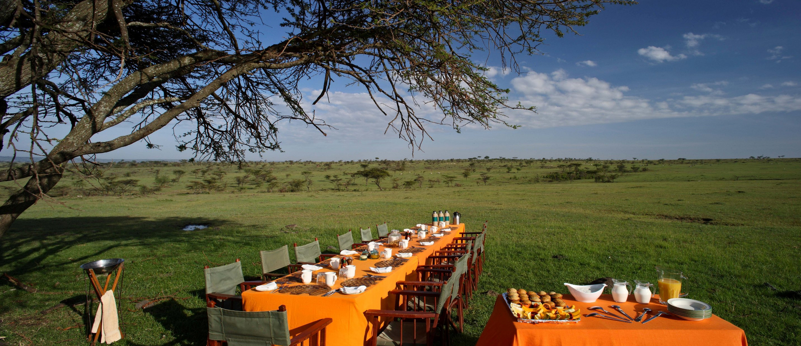 Elewana Elephant Pepper Camp Elewana Elephant Pepper Camp: Lunch in weiter Landschaft
