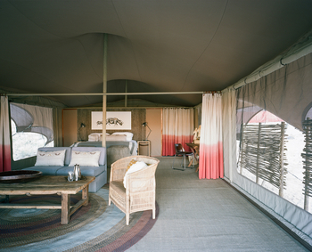 Hoanib Valley Camp Hoanib Valley Camp: Familienzelt - Private Lounge