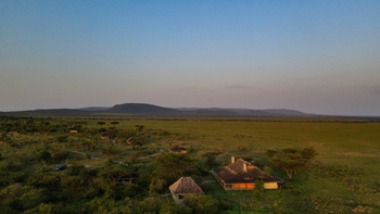 Mara Siana Camp: Luftbild