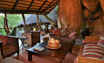 Amalinda Lodge: Straußeneier