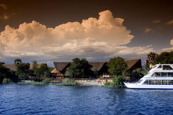 David Livingstone Safari Lodge: River Front