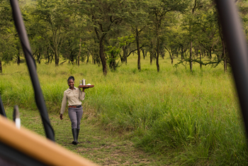 Dunia Camp: Morning Coffee