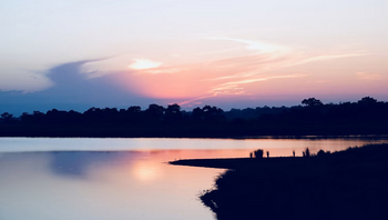 Infinity Resort Kaziranga: Abendstimmung