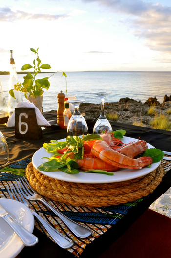 Nuarro Lodge: Seafood