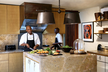 Singita Malilangwe House: Show Kitchen