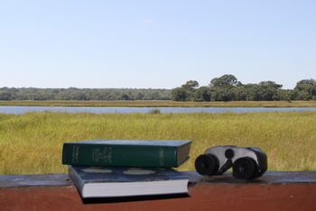 Wasa Lodge: Blick von der Lodge