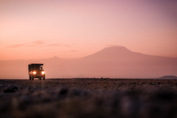 Elewana Tortilis Camp: Landschaft