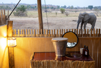 Kutandala Camp: Badezimmer Interior
