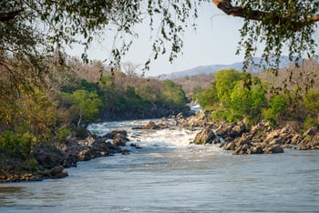 Mkulumadzi Lodge: Wildwasser