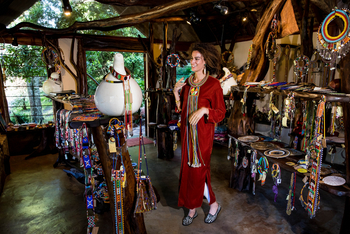 Saruni Mara Camp: Im Souvenirshop