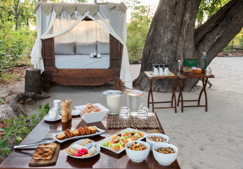 Selinda Explorers Camp Selinda Explorers Camp: Frühstücksbuffet