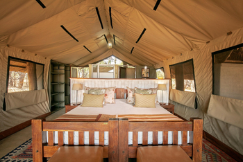 The Hide: Deluxe Tent - Doppelbett