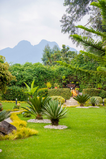 Amakoro Songa Lodge: Garten