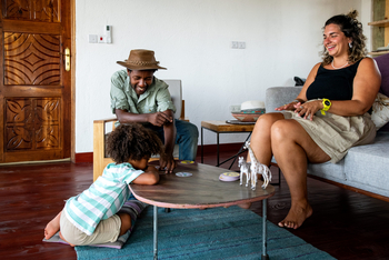 Maramboi Tented Lodge: Gäste in ihrer Suite