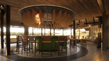 Sediba Sa Rona: Visualisierung - Bar mit Blick