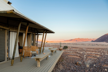 Wolwedans Boulders Camp: Privates Deck