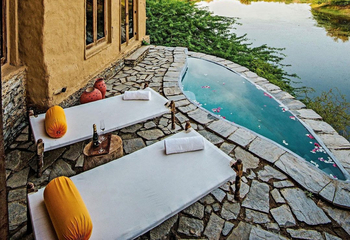 Brij Lakshman Sagar: Private Plunge Pool