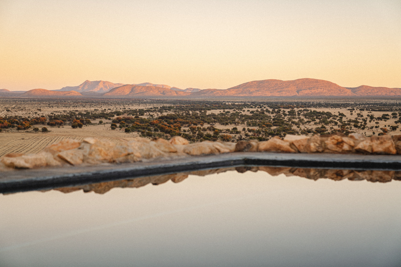 Habitas Namibia Habitas Namibia: Blick vom Pool