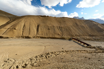 Ladakh: Flussbett bei Kargil