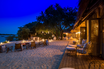 Mpala Jena Camp: Hauptgebäude nd Boma