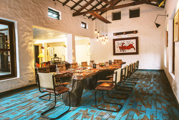 Jamtara Wilderness Camp: Speisesaal