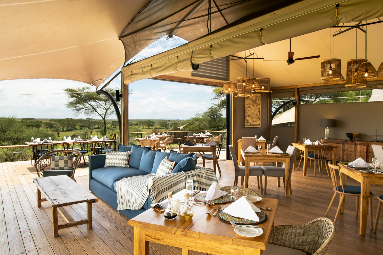 Lemala Nanyukie Lodge Lemala Nanyukie Lodge: Lounge und Speisebereich