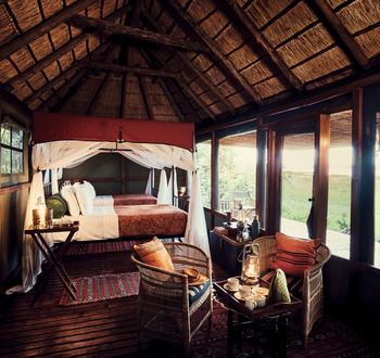 Mapula Lodge: Kaffee und Sessel