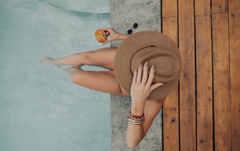 Nimali Serengeti Camp: Gast am Pool