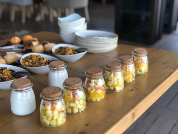 Old Drift Lodge: Frühstücksbuffet