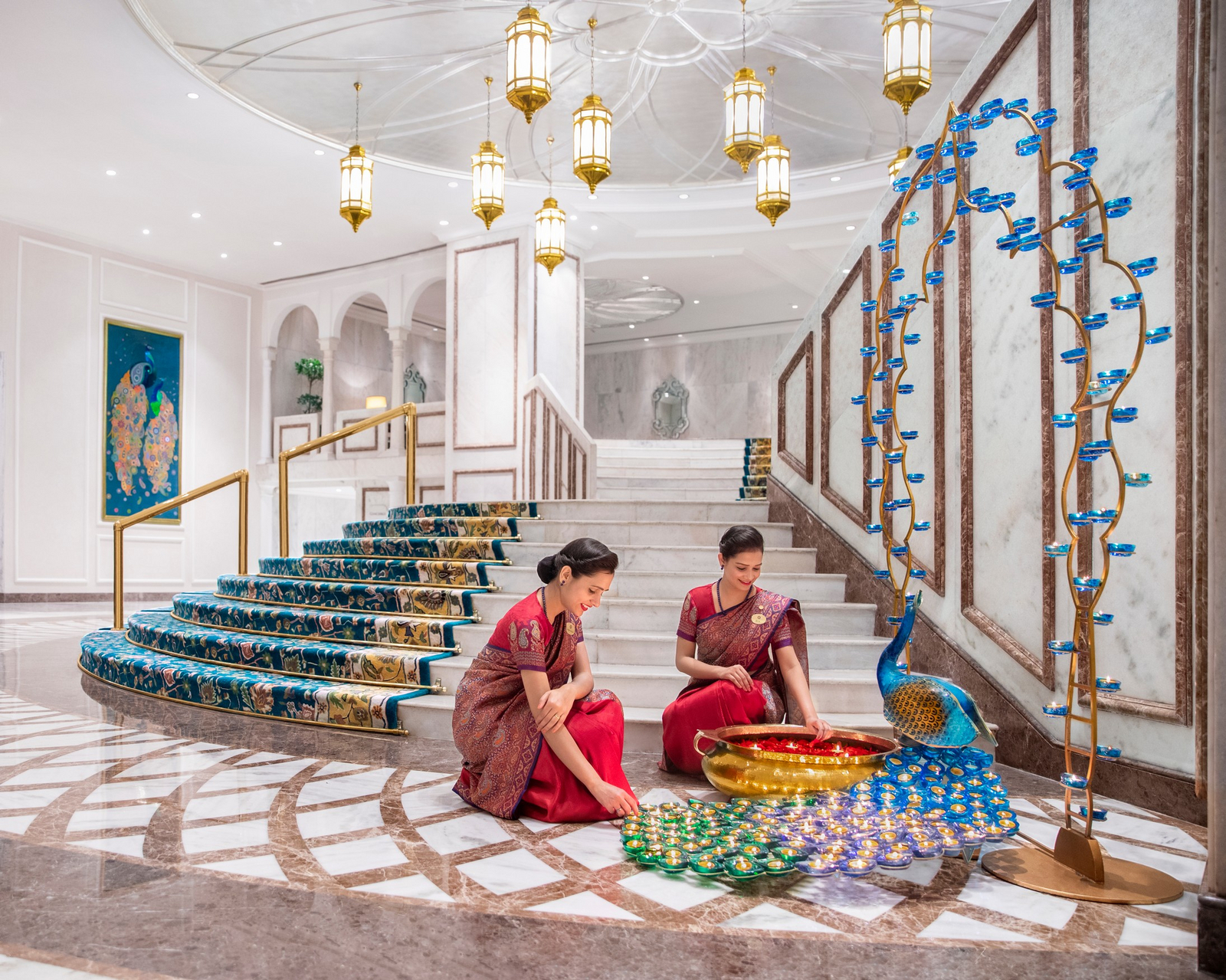 Taj Palace Hotel Taj Palace Hotel: Lobby und Rezeption