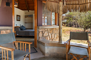 Tarangire Safari Lodge: Private Veranda