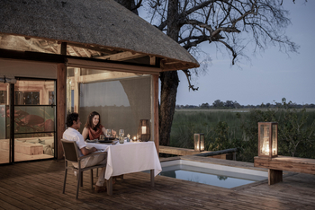 Vumbura Plains Camp: Privates Dinner