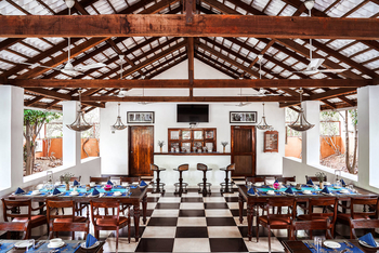 Bagh Tola Kanha: Offener Speisesaal