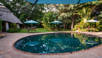 Bayete Guest Lodge Bayete Guest Lodge: Pool und Sonnenschirme