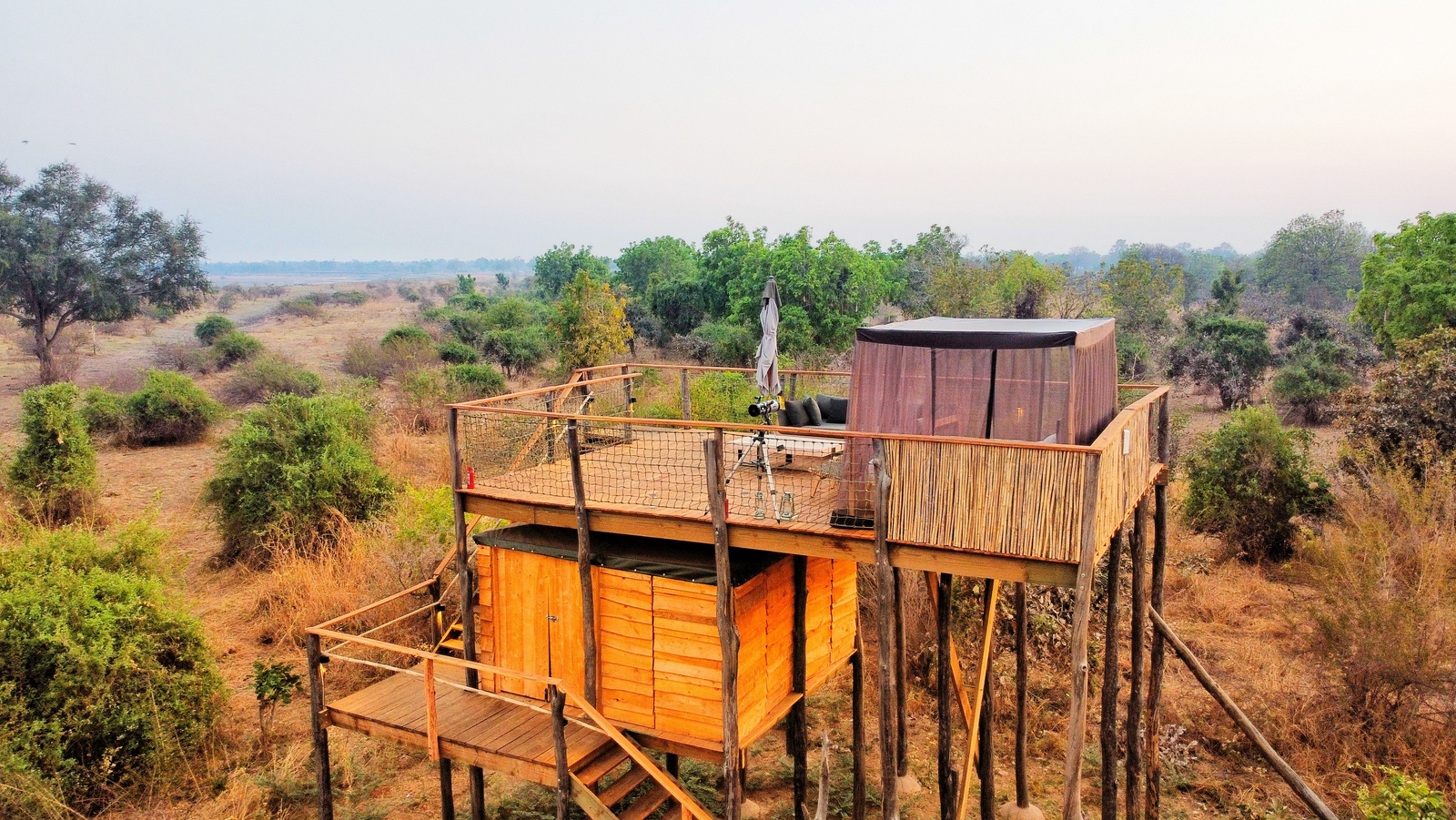 Chikunto Safari Lodge Chikunto Safari Lodge: Sleep-out-Plattform