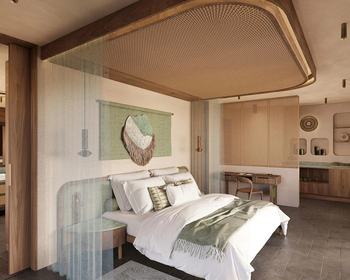 Kitirua Plains Lodge: Doppelbett