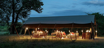 Nkonzi Bush Camp: Hauptzelt