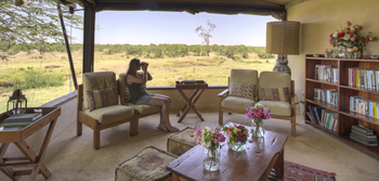 Ol Pejeta Bush Camp: Lounge