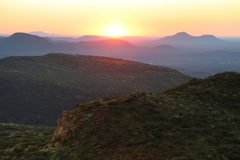 Old Traders Lodge: Landschaft