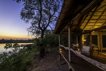 Savuti Camp Savuti Camp: Abendstimmung