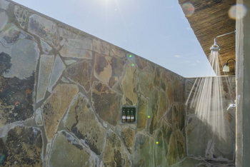 Serengeti Mara River Camp: Dusche